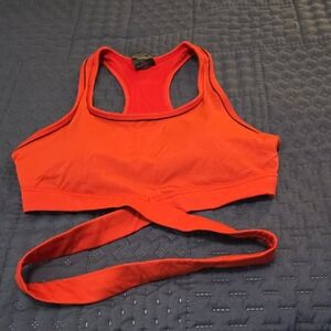 NWOT SPORTS ILLUSTRATED RED SPORTS BRA-SIZE LARGE